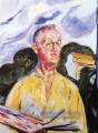 Selbstporträt in Ekely 1926 Edvard Munch
